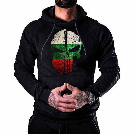 Суичър Bulgarian Skull - Fitness Drehi
