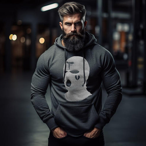 Суичър Gangsta Uzzzi Dark Gray - Fitness Drehi