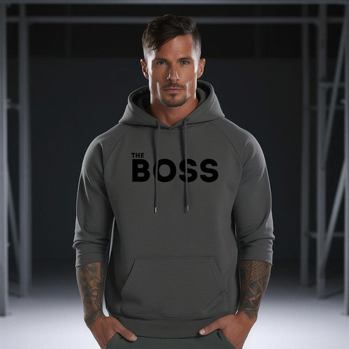 Суичър Графит The Boss - Fitness Drehi