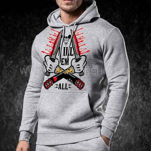 Суичър **LL em ALL Сив - Fitness Drehi