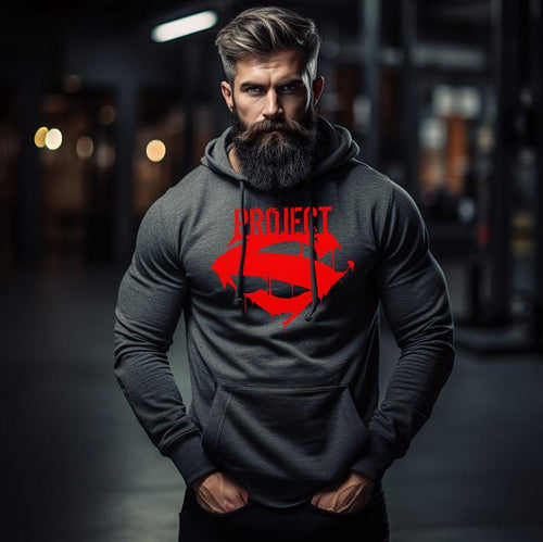 Суичър Project Dark Gray - Fitness Drehi