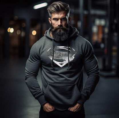 Суичър Super Dark Gray - Fitness Drehi