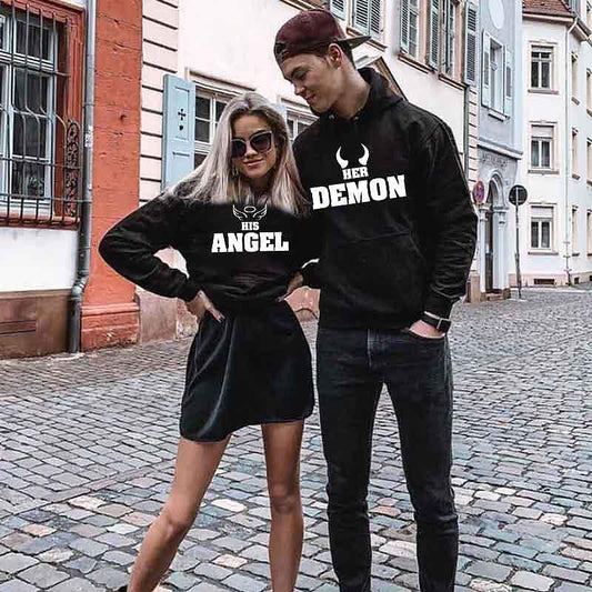 Суичъри за двойки Angel / Demon - Fitness Drehi