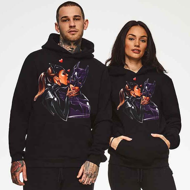 Суичъри за двойки Bat Love - Fitness Drehi