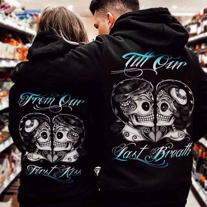 Суичъри за двойки First Kiss / Last Breath - Fitness Drehi