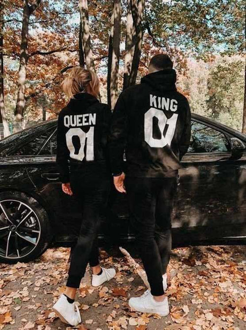 Суичъри за двойки KING / QUEEN 01 - Fitness Drehi