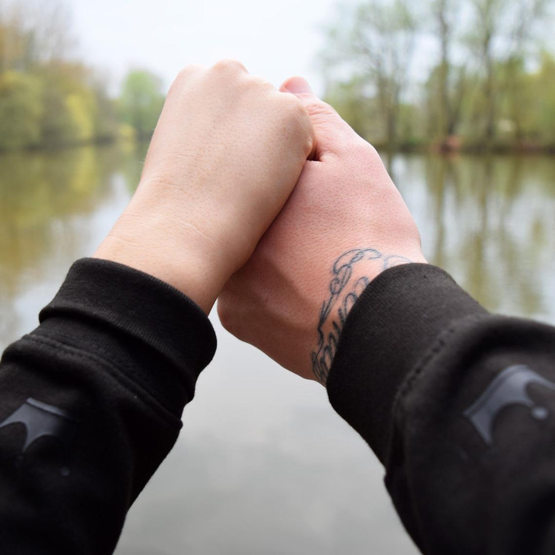 Суичъри за двойки King / Queen Black - Fitness Drehi