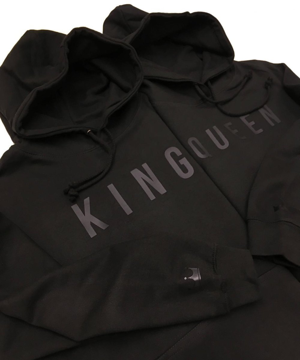 Суичъри за двойки King / Queen Black - Fitness Drehi