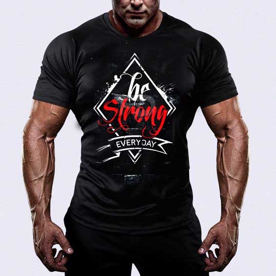 Тениска Бъди Силен 2 - Fitness Drehi