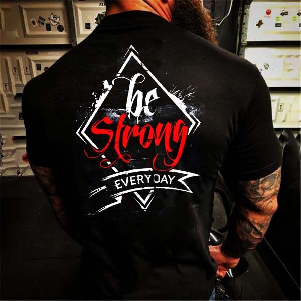 Тениска Бъди Силен - Fitness Drehi