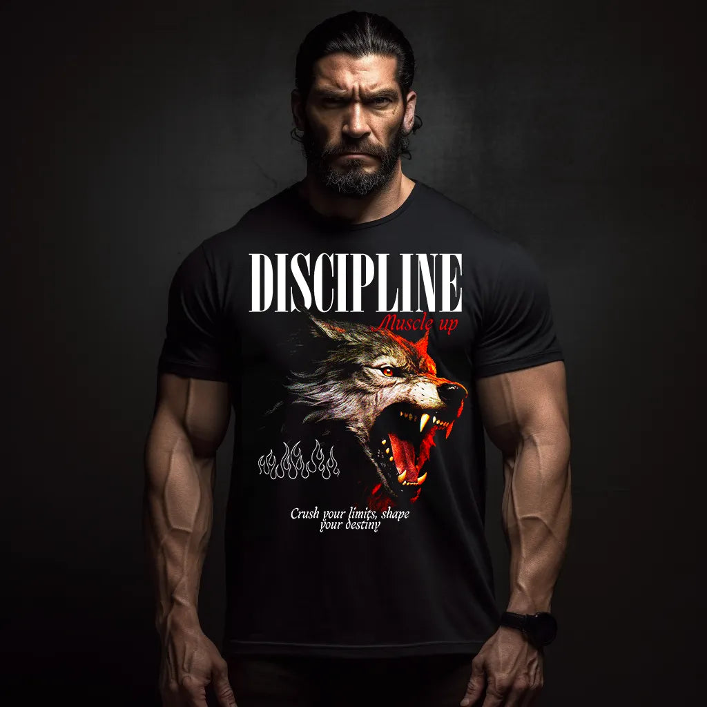 Тениска Discipline Wolf