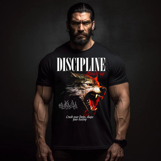 Тениска Discipline Wolf