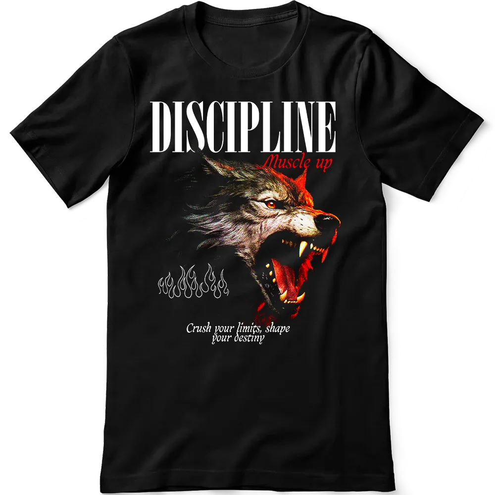Тениска Discipline Wolf
