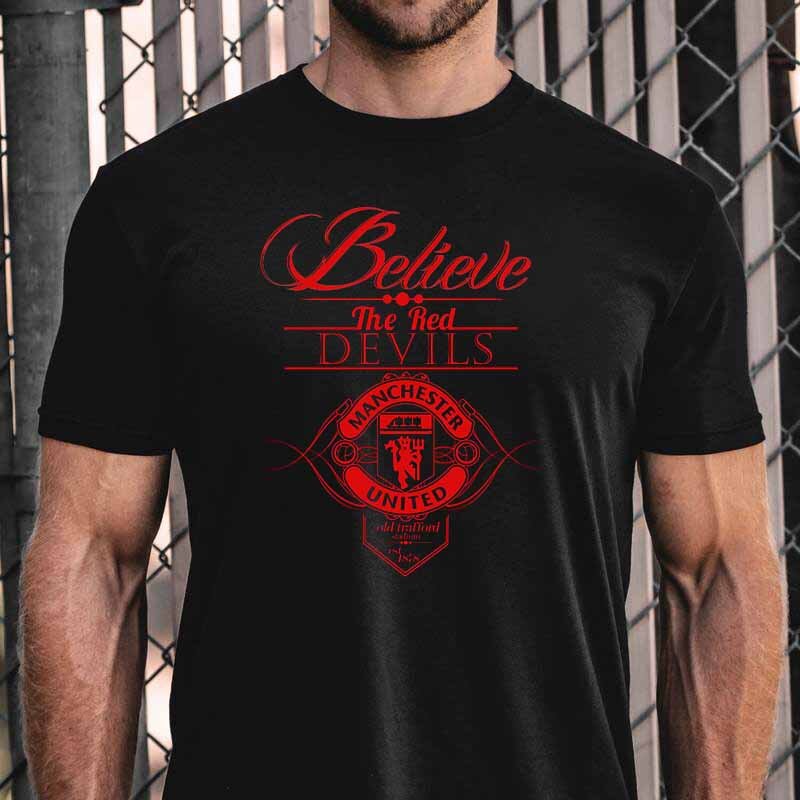 Тениска Believe in RED - Fitness Drehi