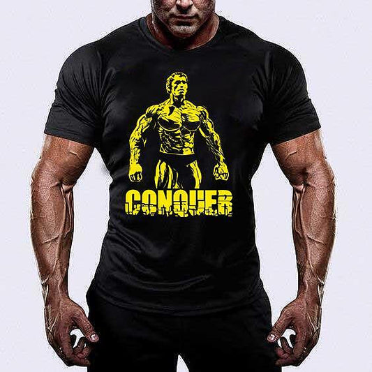 Тениска Conquer Y - Fitness Drehi