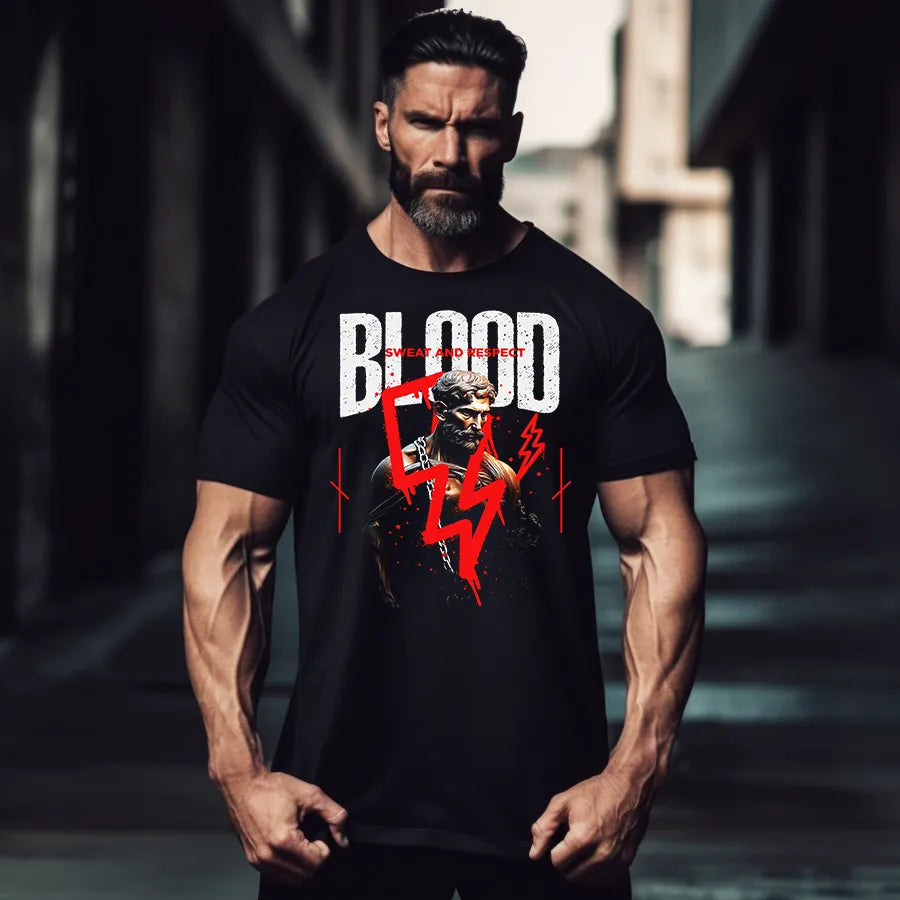 Тениска Blood Sweat Respect