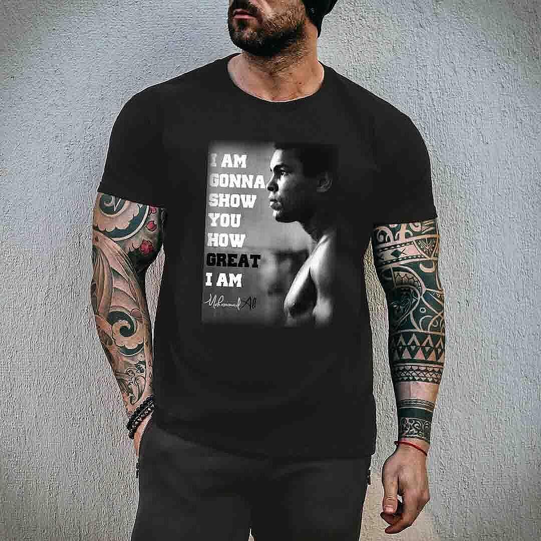 Тениска How Great I Am - Fitness Drehi