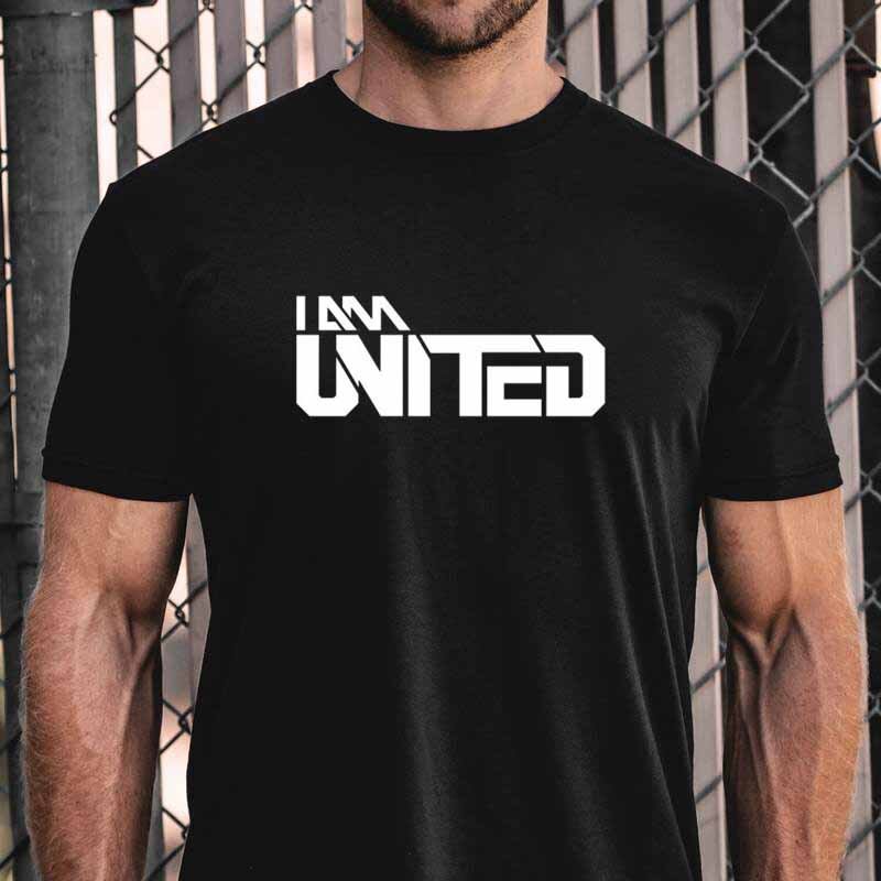 Тениска I am UNITED - Fitness Drehi
