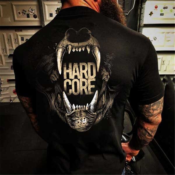 Тениска Хардкор - Fitness Drehi