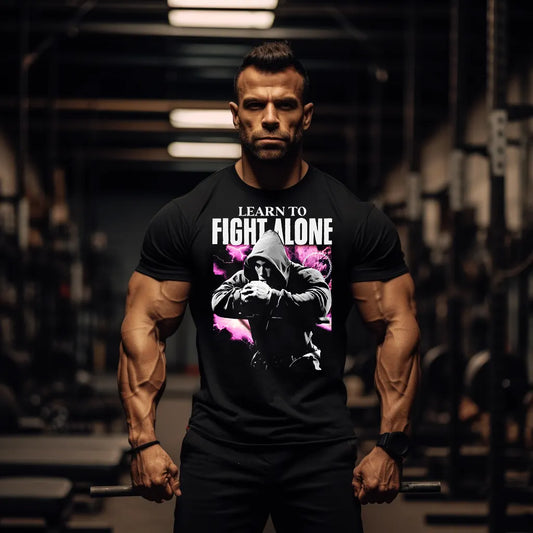 Тениска Fight Alone