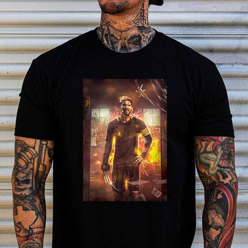 Тениска Лео Меси Върколак - Fitness Drehi