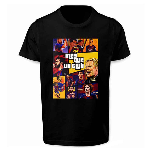 Тениска Mes Que Un Club GTA - Fitness Drehi