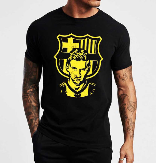 Тениска Меси Лого - Fitness Drehi