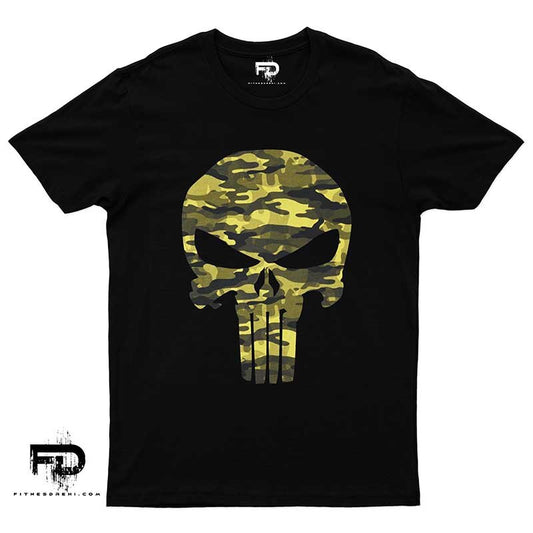 Тениска Military Skull - Fitness Drehi