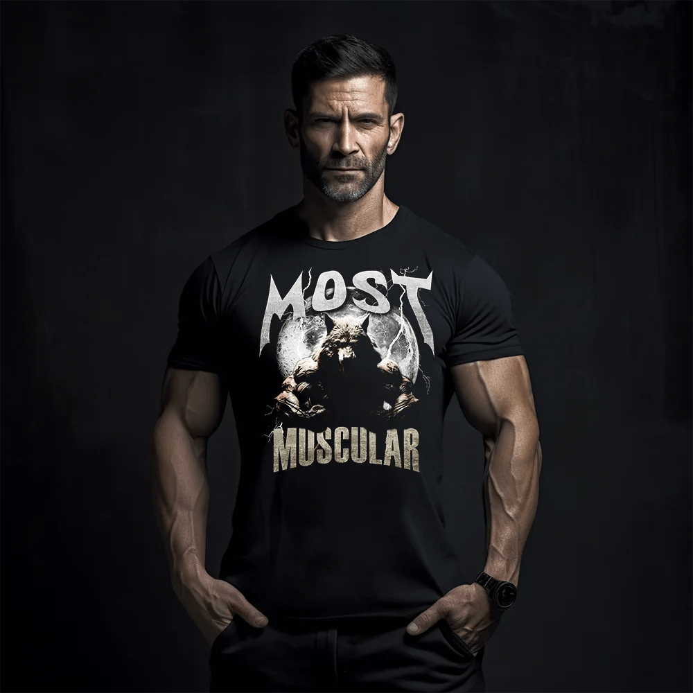 Тениска Most Muscular - Fitness Drehi