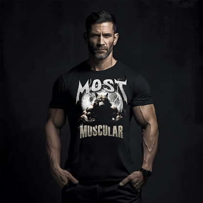 Тениска Most Muscular - Fitness Drehi