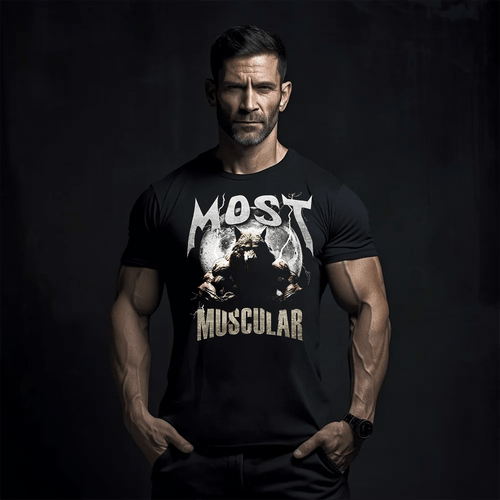 Тениска Most Muscular - Fitness Drehi