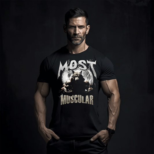Тениска Most Muscular - Fitness Drehi