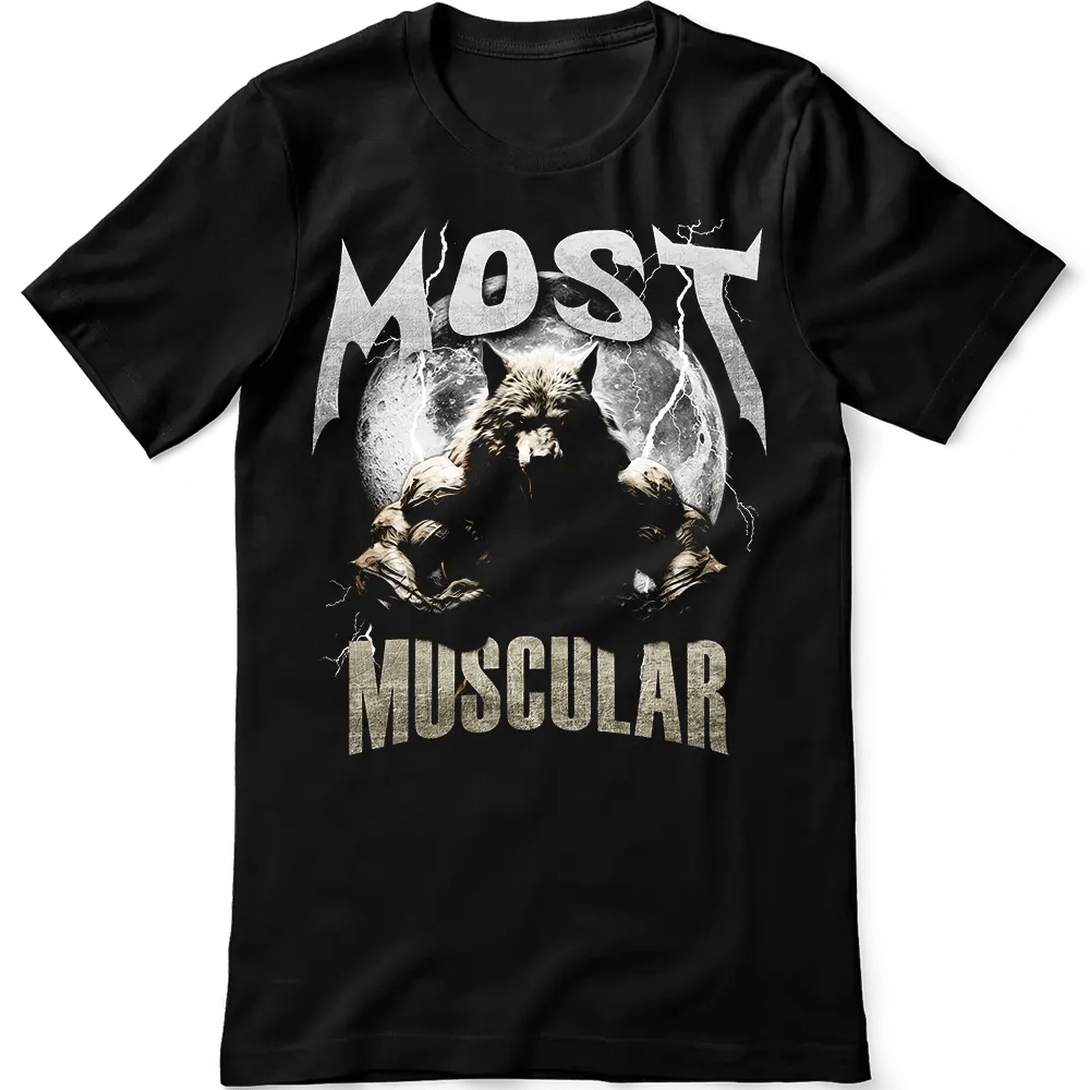 Тениска Most Muscular - Fitness Drehi