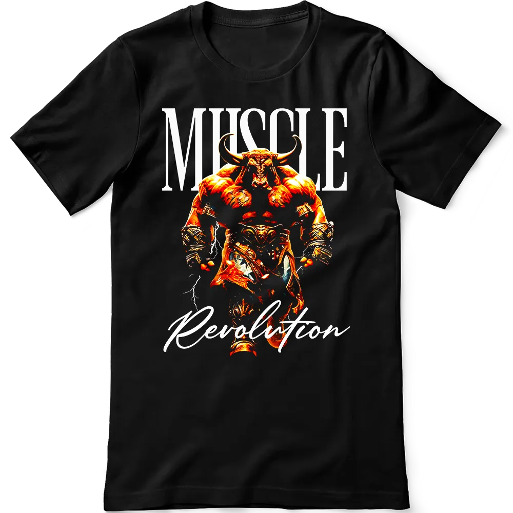 Тениска Muscle Revolution Bull