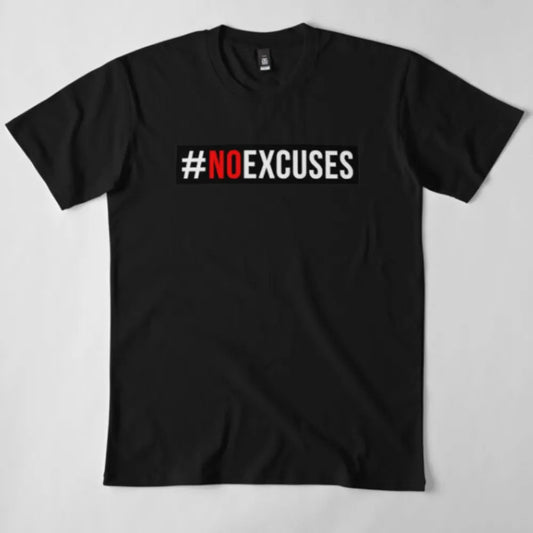 Тениска No Excuses - Fitness Drehi
