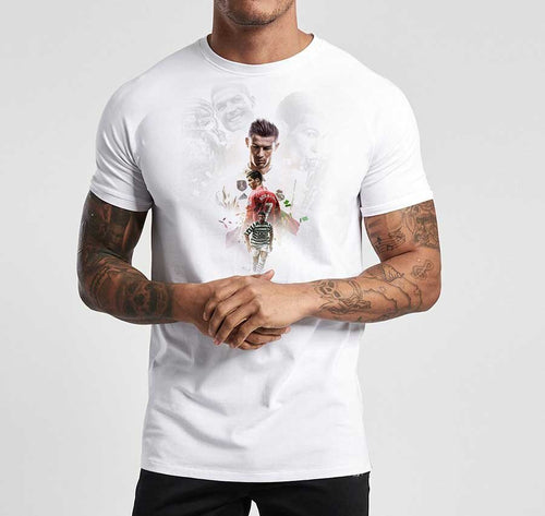 Тениска Роналдо 7 2 - Fitness Drehi