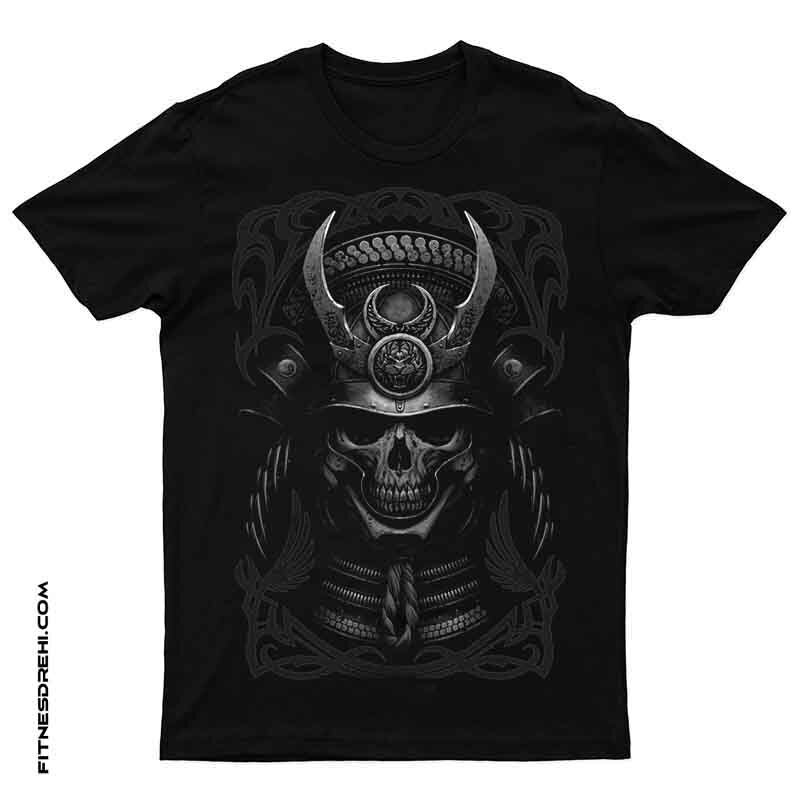 Тениска Samurai Skull 2 - Fitness Drehi
