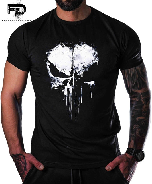 Тениска Skull - Fitness Drehi