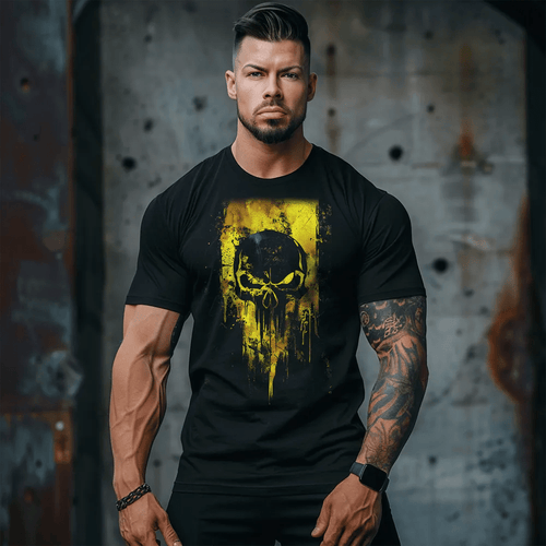 Тениска SkullY n - Fitness Drehi