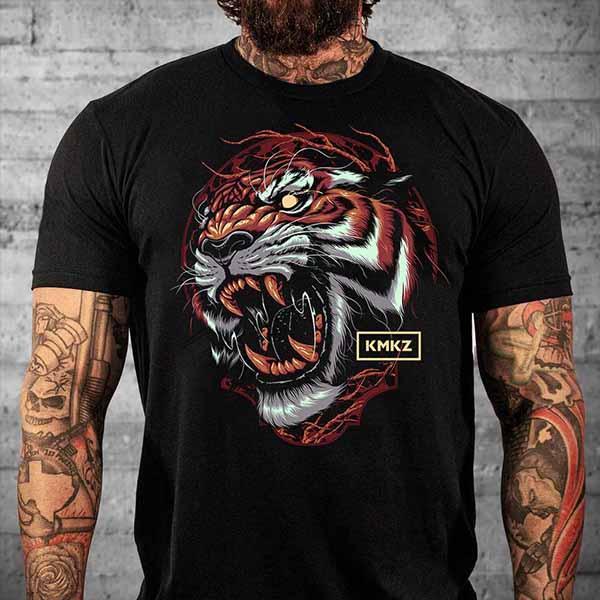 Тениска Tiger Black