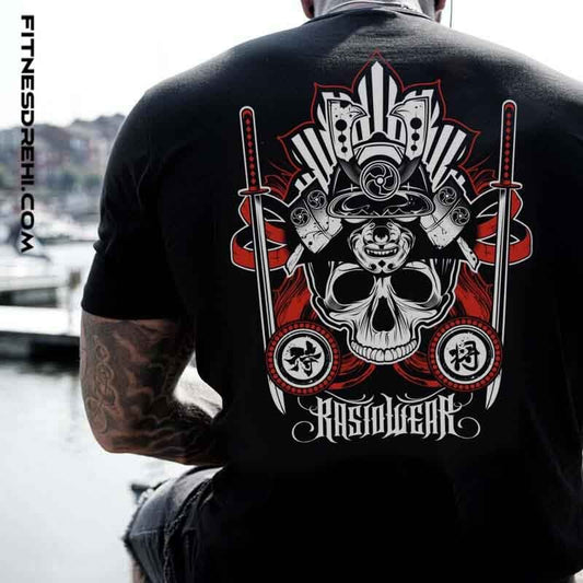 Тениска Samurai Skull