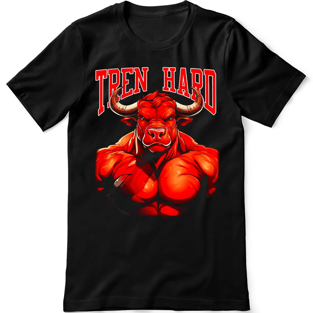 Тениска Tren Hard Bull - Fitness Drehi
