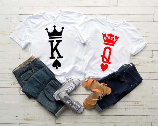 Тениски за двойки K / Q White
