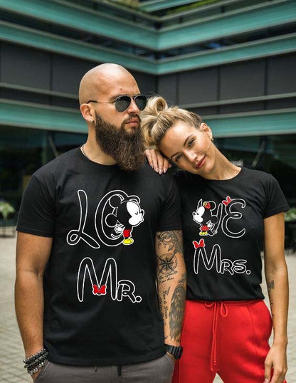 Тениски за двойки LO VE Black