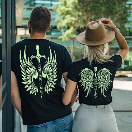 Тениски за двойки Angel / Guardian New
