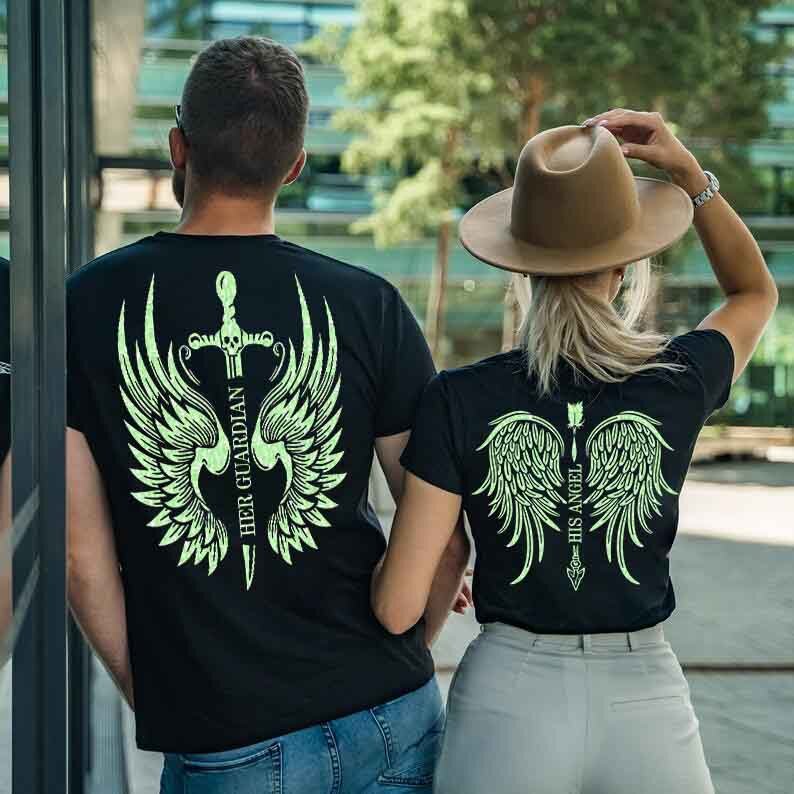Тениски за двойки Angel / Guardian New - Fitness Drehi