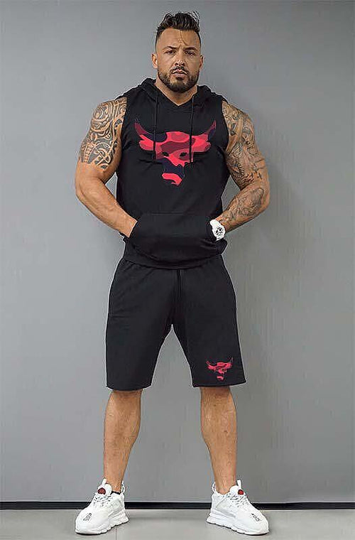 Тренировъчен екип Red Camo Bull