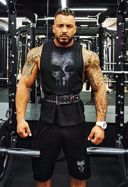 Тренировъчен екип Ghost Skull - Fitness Drehi