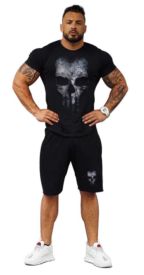 Тренировъчен екип GHOST SKULL т - Fitness Drehi