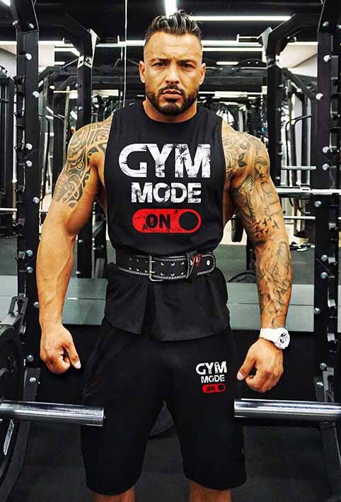 Тренировъчен екип GYM MODE ON 2 - Fitness Drehi